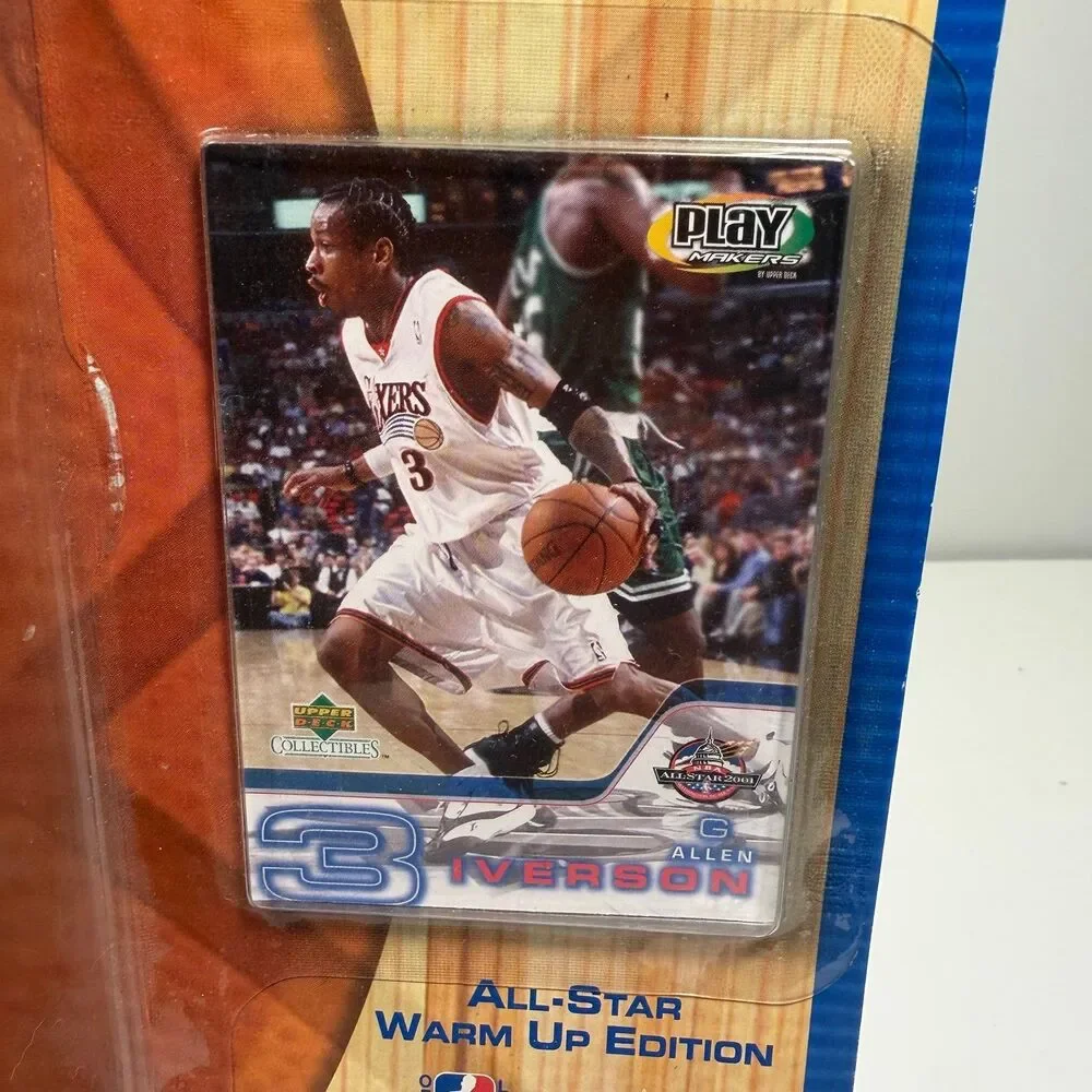 ALLEN IVERSON ALL STAR 76ERS BOBBLEHEAD NEW BASKETBALL NBA 2001